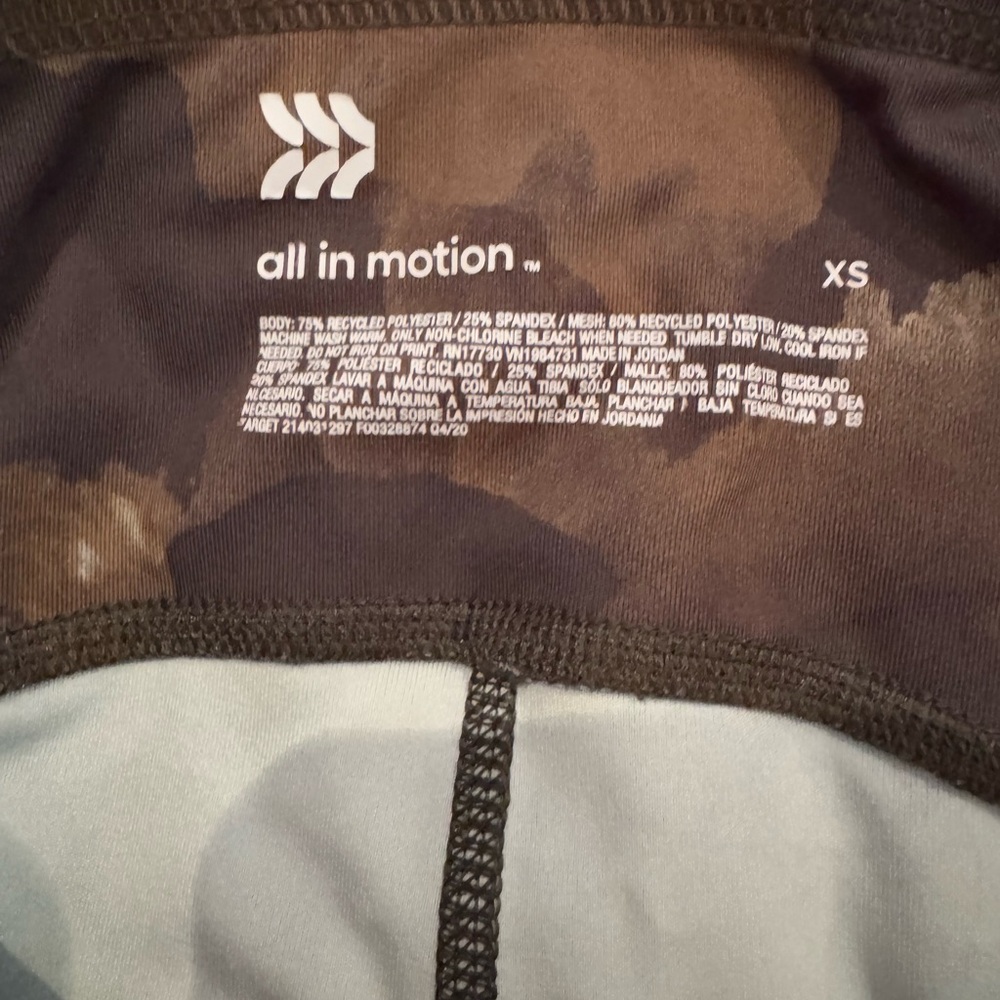 All in Motion XS Activewear Top
